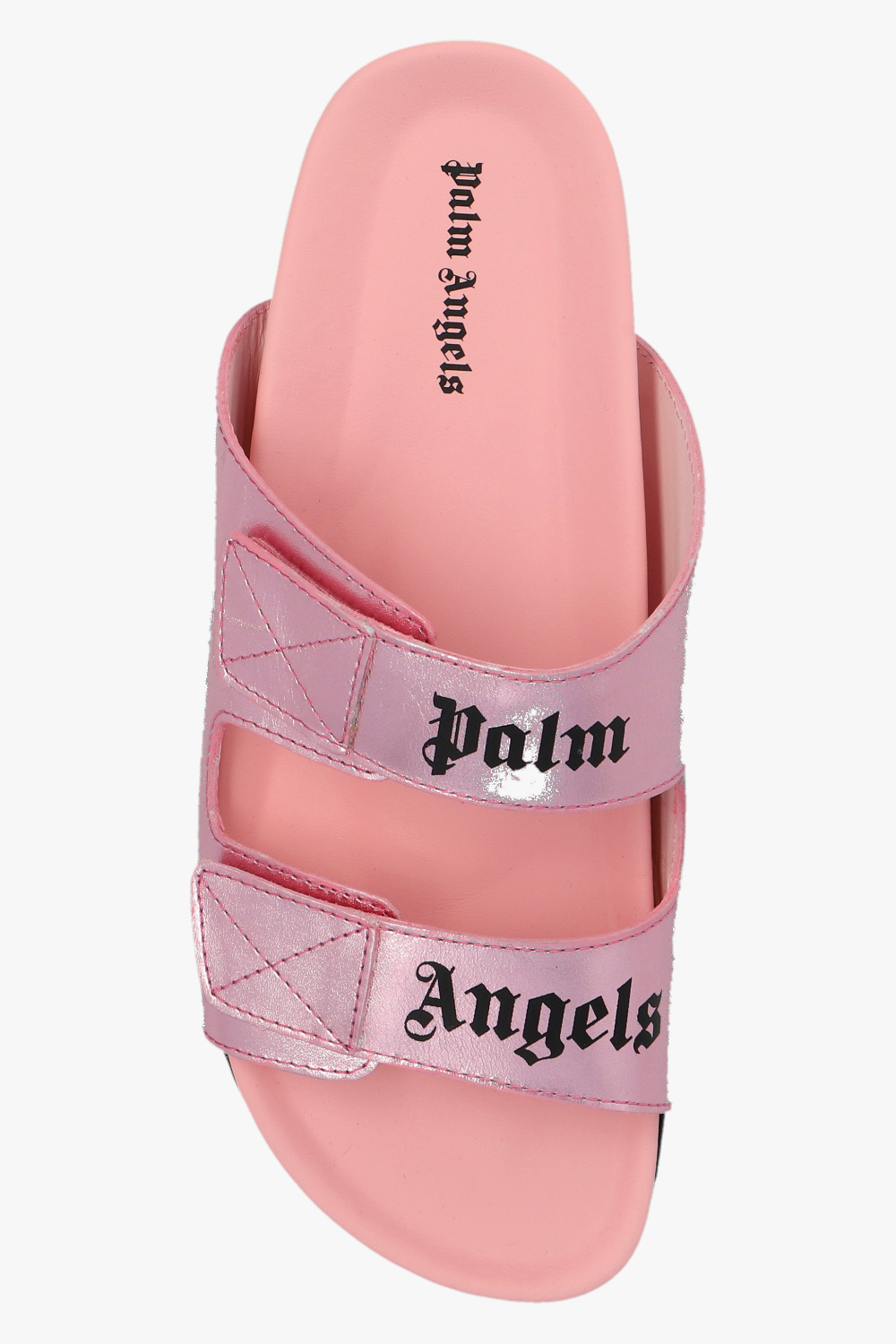 Pink Slides with logo Palm Angels Vitkac Germany